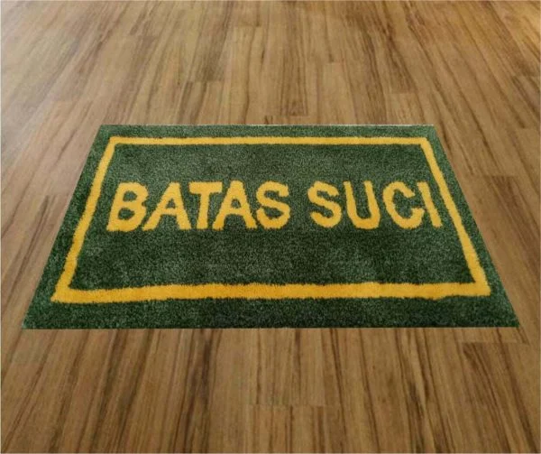 keset batas suci akrilik