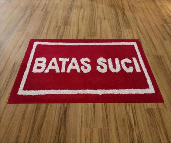 keset batas suci akrilik