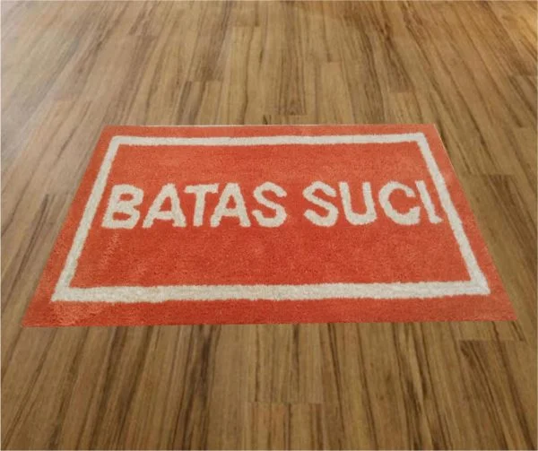 keset batas suci akrilik